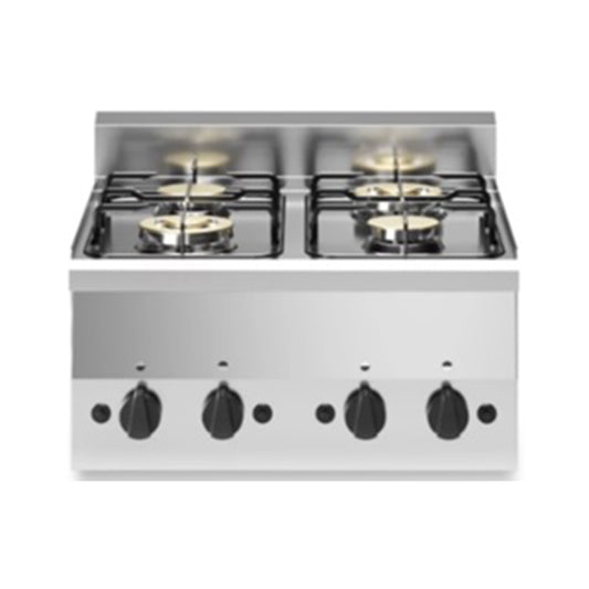 Modular F60/60PCG/T Gas Range 4 Burners, 60x60x30 cm
