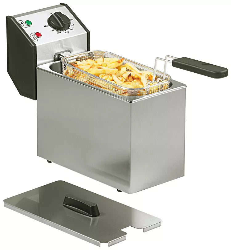 Roller Grill FD50 SINGLE ELECTRIC FRYER - Counter Top, 19 x 42.5 x 32 cm