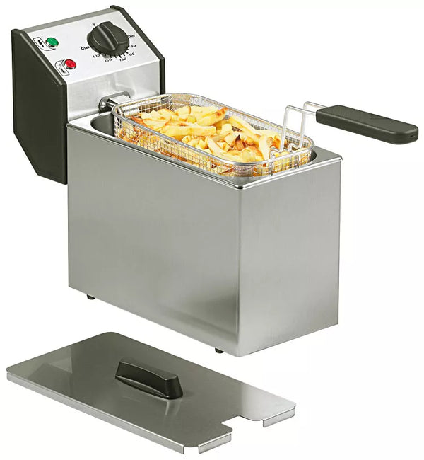 Roller Grill FD50 SINGLE ELECTRIC FRYER - Counter Top, 19 x 42.5 x 32 cm
