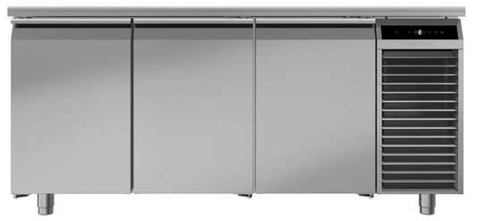 Liebherr FFTSvg 7531 T01 Three Door Undercounter Stainless Steel Freezer, 180x70x85 cm