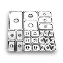 Berjaya FP 1/1C Stainless Steel Food Pan Cover, 55x36x18 cm