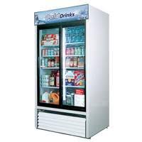 TURBO-AIR FRS-1000-R2 Double Sliding Glass Door Chiller 951 Litres, 105.5x74.5x201.8 cm