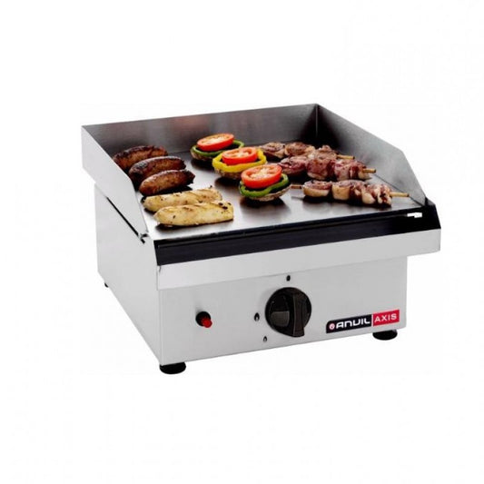 Anvil FTA1400 Table Top Ribbed Top Griller 400 Gas, 42.5x44.6x24.4 cm