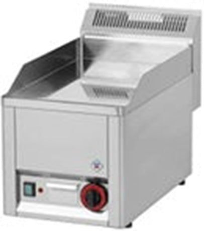 THS FTHC-30EL Stainless Steel Heavy Duty Table Top Electric Operated Full Smooth Chrome Plate Griddle, 33X60X29 cm