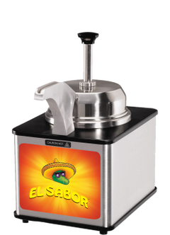 Primo FZ-04B Stainless Steel Cheese Warmer Dispenser
