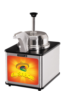 Primo FZ-04B Stainless Steel Cheese Warmer Dispenser