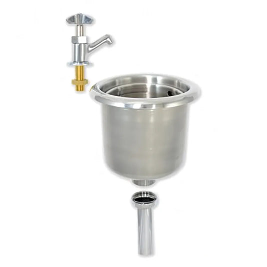 Fisher 3041 Dipper Well, Faucet and Sink