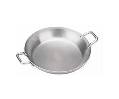 THS FDJG40G Stainless Steel Frying Pan with Double Ears 40 x 5.5cm