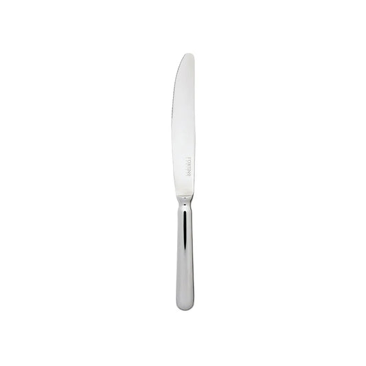 Furtino Baguette 18/10 Stainless Steel Table Knife 4 mm, Length 25 cm, Pack of 12 Pcs
