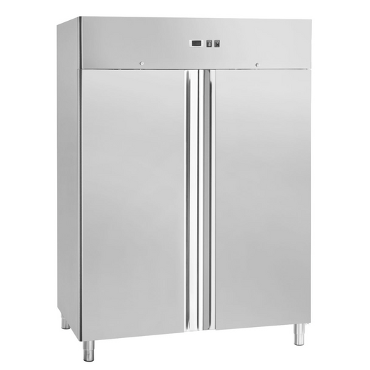 Cooltech GN1180BT Double Door Upright Freezer 1180 Ltr, 148x73x201 cm