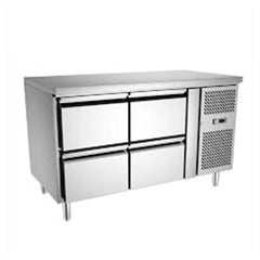 Symbol GN2140TN Counter Chiller Four Drawer, 136x70x85cm