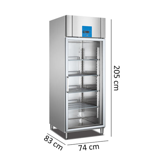 THS GN650TNG Single Glass Door Upright Chiller