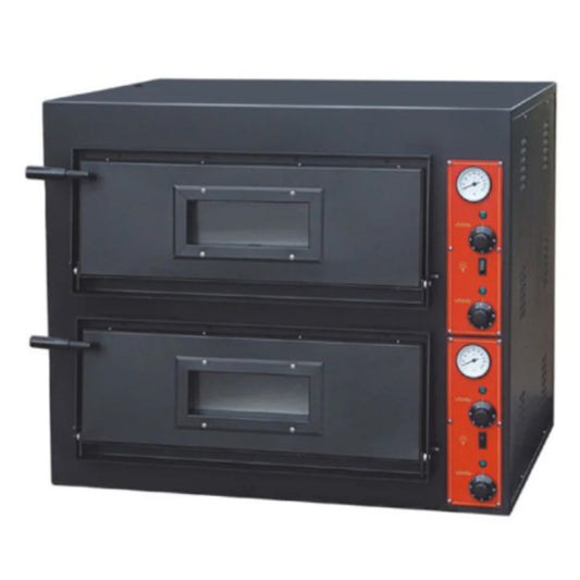 THS GRT-EP-2-4 2 Deck Electric Pizza Oven, Black