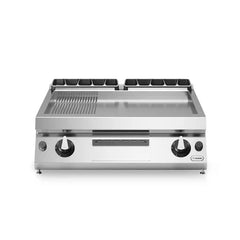 Modular R70/80FTG/LR/A Gas Grill, 1/3 Smooth & 2/3 Ribbed Plate, 12 kW, 80 x 73 x 87 cm