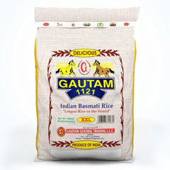 Gautam 1121 Indian L/G Basmati Rice 20 Kg Bag