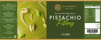 Gourmet Gallery Pistachio Filling - 5KGx100