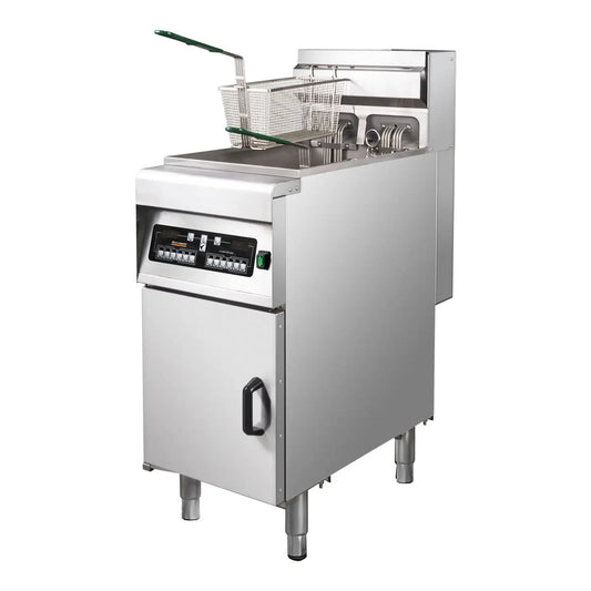 HEAVY DUTY SYSTEMS HDSEFF-28L Electric Fryer Floor Standing, 50 lbs