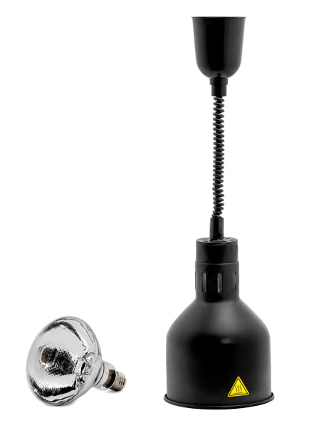 Hurakan HKN-DL775 Black Infrared Lamp High-Power Commercial Heating Element