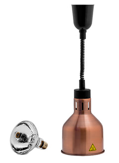 Hurakan HKN-DL775 Bronze Infrared Lamp High-Power Heating Element for Commercial Use