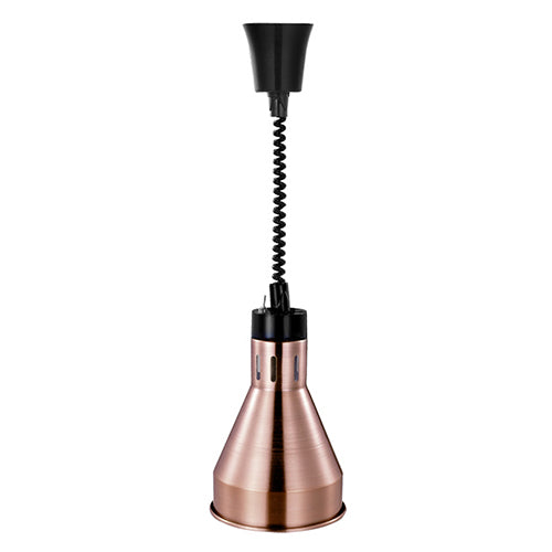 Hurakan HKN-DL825 Bronze Infrared Lamp 825W Commercial Food Warming Heat Lamp