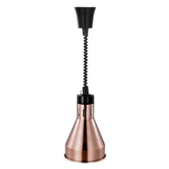 Hurakan HKN-DL825 Bronze Infrared Lamp 825W Commercial Food Warming Heat Lamp