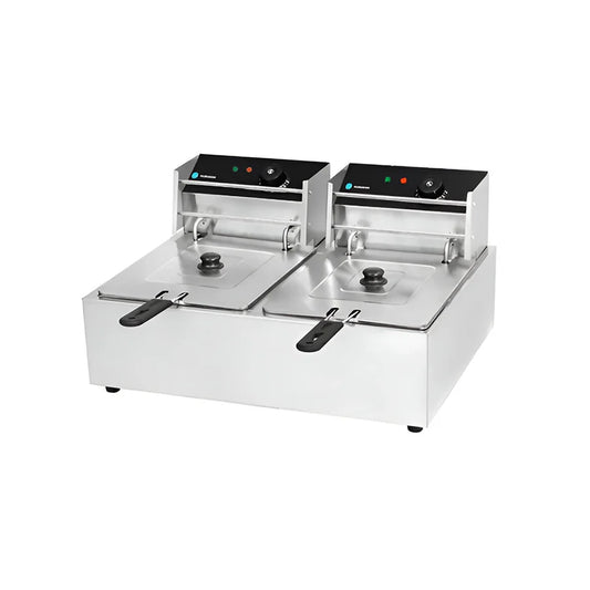Hurakan HKN-FR66L/GP Electric Deep Fryer Commercial, Capacity 6.6L