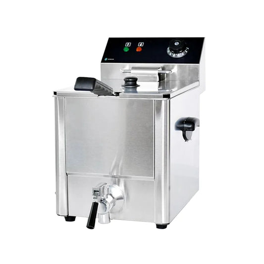 Hurakan HKN-FT8NM/GP Electric Deep Fryer Commercial, Capacity 8L