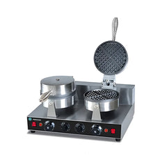 Hurakan HKN-GED1M/GP Waffle Maker Commercial-Grade Non-Stick Belgian Waffle Iron