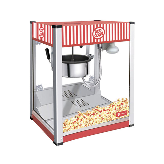 Hurakan HKN-PCORN/GP Popcorn Machine Commercial Electric Popcorn Maker with G Plug