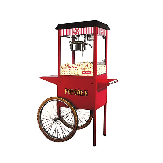 Hurakan HKN-PCORN-T/GP Popcorn Machine with Cart Commercial Grade Popcorn Maker
