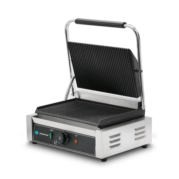 Hurakan HKN-PE34R/GP Contact Grill Large Commercial Electric Panini & Sandwich Press