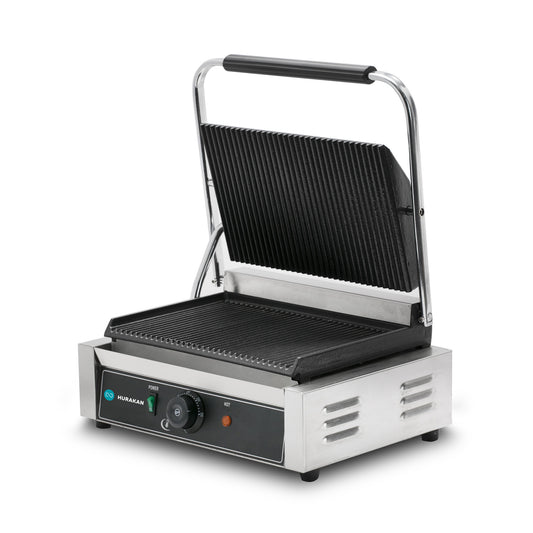 Hurakan HKN-PE34R/GP Contact Grill Large Commercial Electric Panini & Sandwich Press