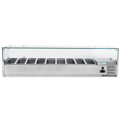 Hurakan HKN-VRX1800/330/GP Refrigerated Topping Showcase Commercial Display Cooler