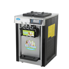THS MQ-L22A Stand Ice Cream Machine, 3 Nozzle, 6 Liters, 20L/H