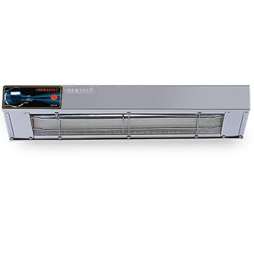 Berjaya IR 1000 Stainless Steel Infra Red Heating Lamp, 120x15.5x6.5 cm