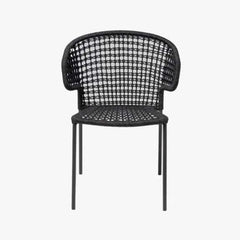 Albania ITM00019 Albania Anthracite Armchair, 45 x 60 x 75