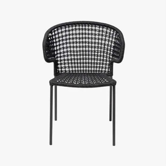 Albania ITM00019 Albania Anthracite Armchair, 45 x 60 x 75