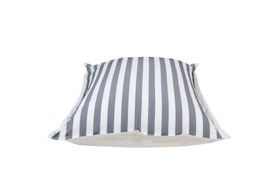 Ambar  ITM00062 Big Mama Grey Stripes Floating Bean Bed