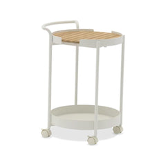 Bloom ITM00075 White Trolley with Wheels, 90 x 45 x 17