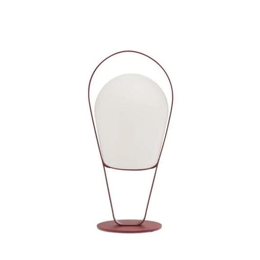Bob ITM00081 Red Large High Loop Rechargeable LED Lamp, 20.5 x 18 x 43.5
