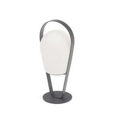 Bob ITM00082 Charcoal Large High Loop Rechargeable LED Lamp, 20.5 x 18 x 43.5