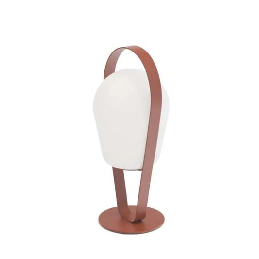 Bob ITM00085 Orange Large High Rechargeable LED Lamp, 20.5 x 18 x 43.5
