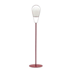 Bob ITM00091 Red Large Top Loop Rechargeable LED Lamp, 24 x 24 x 148