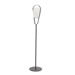 Bob ITM00092 Charcoal Large Top Loop Rechargeable LED Lamp, 24 x 24 x 148