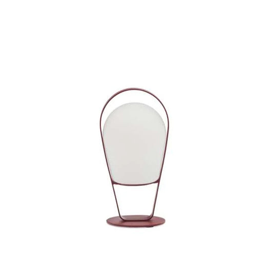 Bob ITM00101 Red Small High Loop Rechargeable LED Lamp, 11.7 x 10 x 23