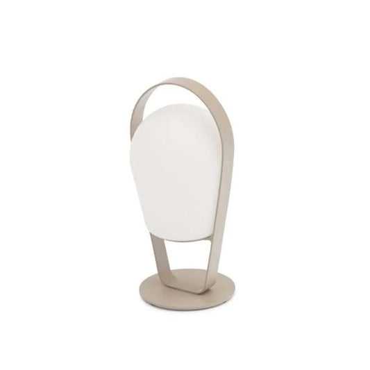 Bob ITM00104 Sand Small High Loop Rechargeable LED Lamp, 11.7 x 10 x 23