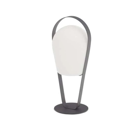 Bob ITM00115 Charcoal XL High Loop Rechargeable LED Lamp, 32 x 29 x 72