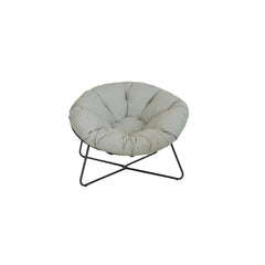 Carousel ITM00126 Anthracite Lounger Chair, 150 x 150 x 80