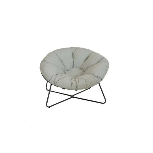 Carousel ITM00126 Anthracite Lounger Chair, 150 x 150 x 80
