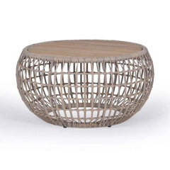 Cocoon ITM00142 Taupe Coffee Table, 90 x 90 x 53.5